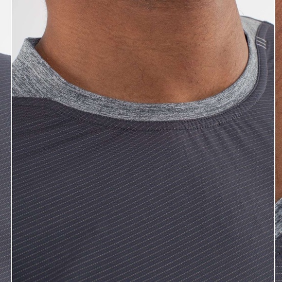Lululemon Bolt Tech Short Sleev Tee in Dark Slate - Picture 4 of 11